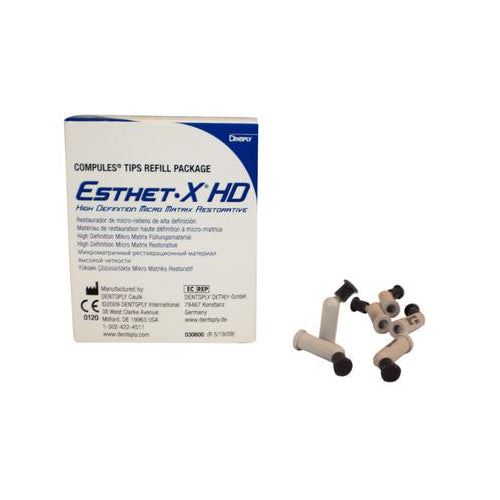 Dentsply Caulk 630629 Esthet-X HD Micro Matrix Universal Restorative Compules 10/Pk C4 0.25 Gm Dentsply Caulk 630629 Esthet-X HD Micro Matrix Universal Restorative Compules 10/Pk C4 0.25 Gm